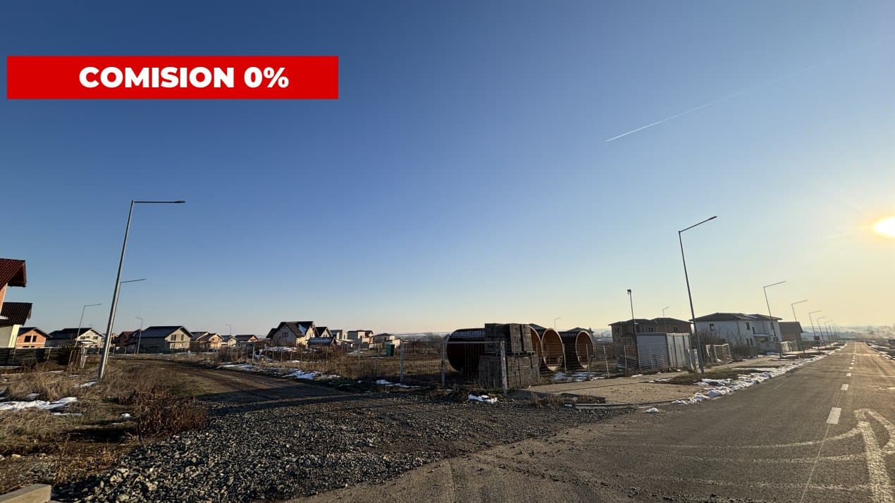 Teren Casă sau Duplex cu Utilitati